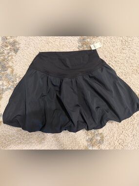 Black Women's Skirt - Aerie—Offline bubble skirt with built in shorts